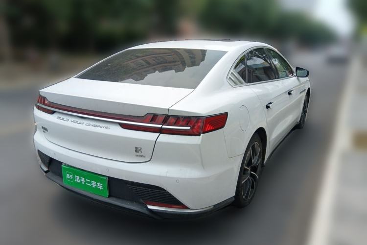 Used BYD Han 2020 EV Four-Wheel Drive High-Performance Flagship Model Rear Right 45 Deg