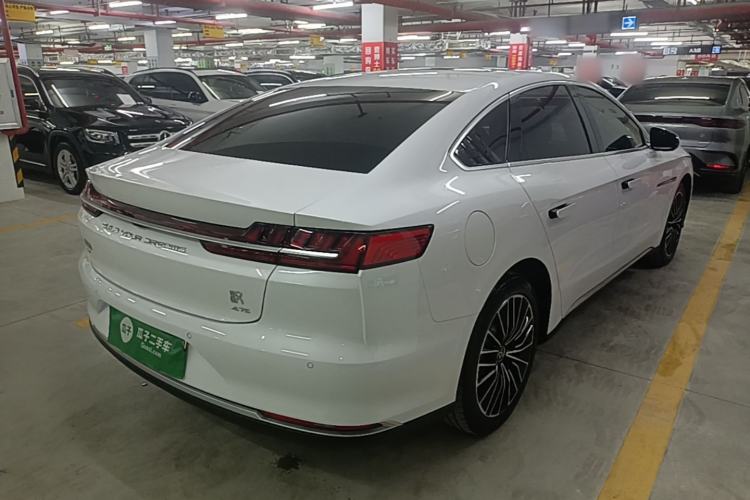 Used BYD Han 2020 DM Four-Wheel Drive Performance Edition Prestige Model Rear Right 45 Deg