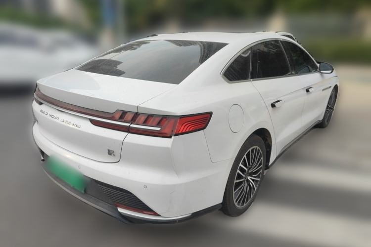 Used BYD Han 2020 EV Long-Range Luxury Model Rear Right 45 Deg