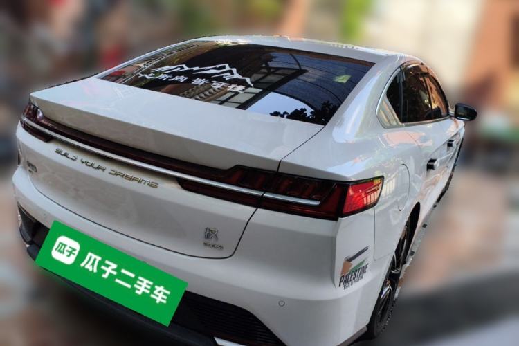 Used BYD Han 2020 EV Four-Wheel Drive High-Performance Flagship Model Rear Right 45 Deg