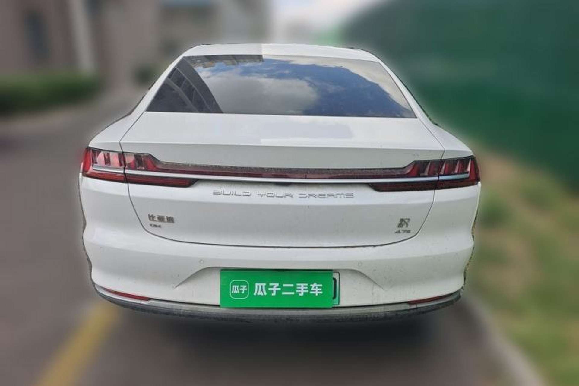 Used BYD Han 2020 DM Four-Wheel Drive Performance Edition Luxury Model Rear