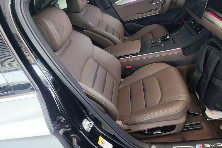 Used BYD Han 2020 EV Long-Range Luxury Model Right Front Seat