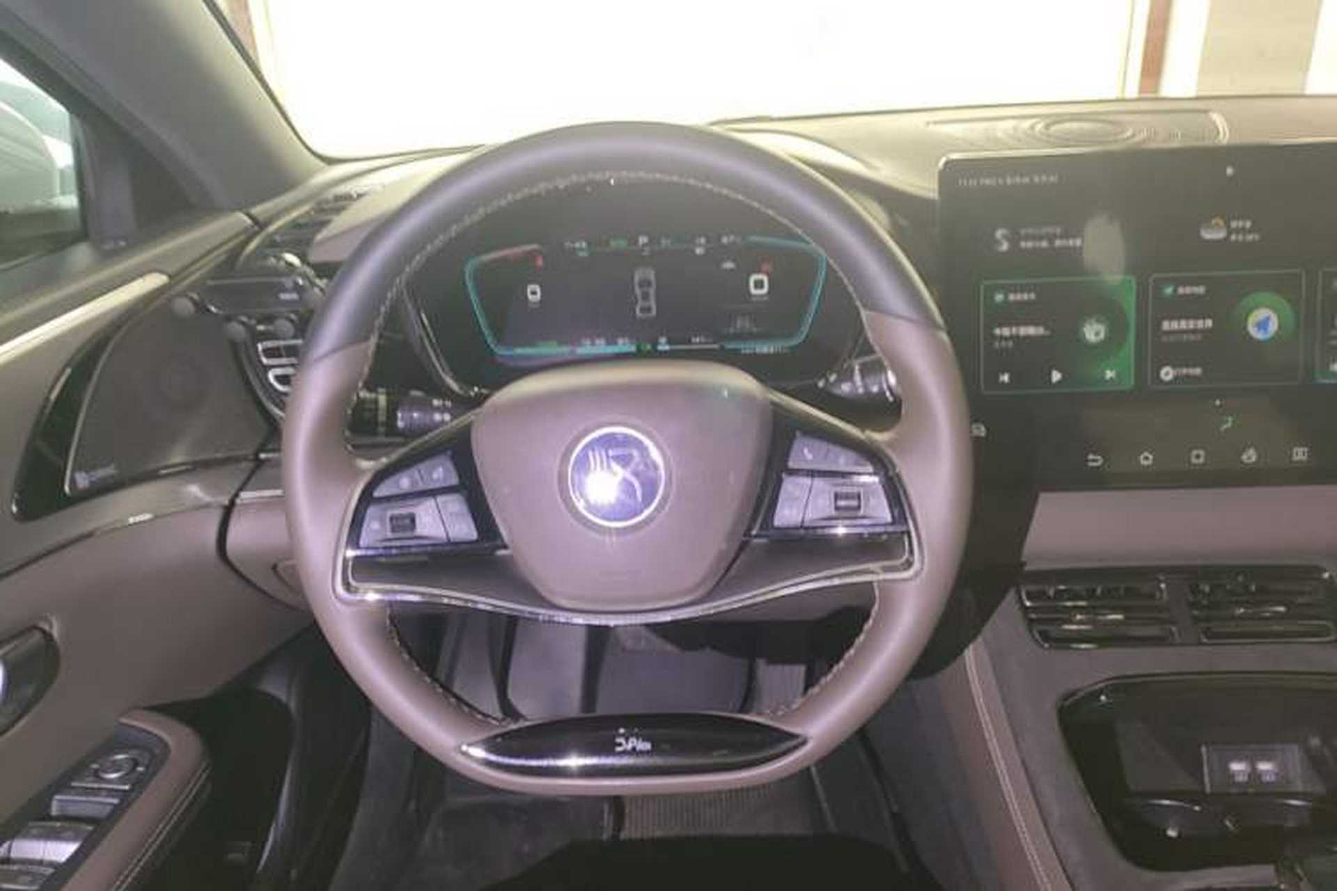 Used BYD Han 2020 DM Four-Wheel Drive Performance Edition Luxury Model Steering Wheel