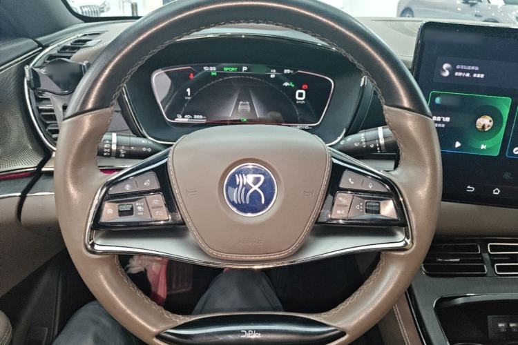 Used BYD Han 2020 EV Four-Wheel Drive High-Performance Flagship Model Steering Wheel