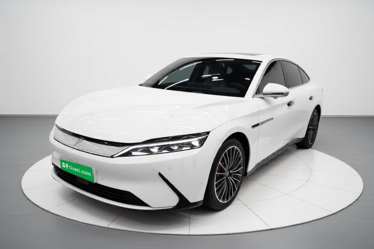 Used BYD Han 2020 EV Long-Range Luxury Model Guazi used car, China used car export, Used car for sale, Used BYD cars, Cheapest cars for sale, Electric vehicle, New energy car