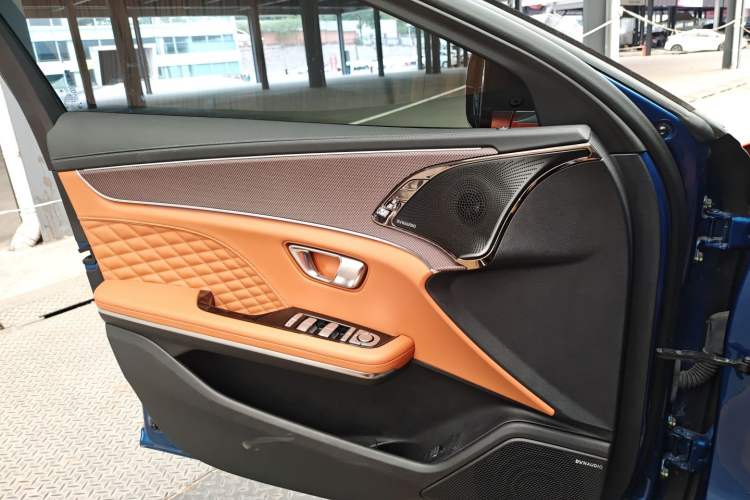 Used BYD Han 2020 EV Four-Wheel Drive High-Performance Flagship Model Left Front Door Interior