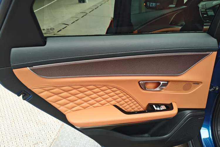 Used BYD Han 2020 EV Four-Wheel Drive High-Performance Flagship Model Left Rear Door Interior