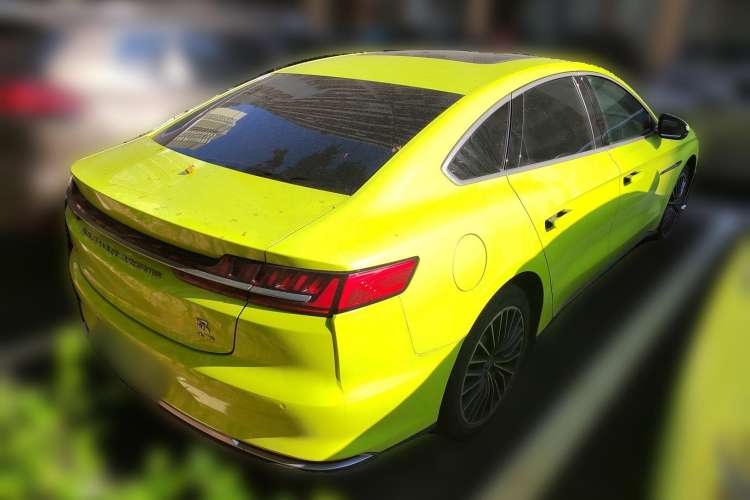 Used BYD Han 2020 DM Four-Wheel Drive Performance Edition Prestige Model Rear Right 45 Deg