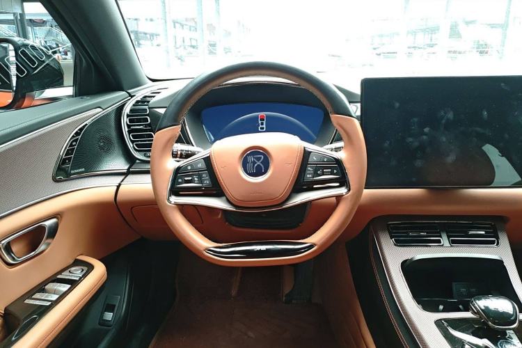 Used BYD Han 2020 EV Four-Wheel Drive High-Performance Flagship Model Steering Wheel