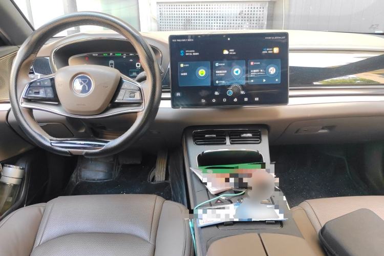 Used BYD Han 2021 EV Standard Range Luxury Model Center Console
