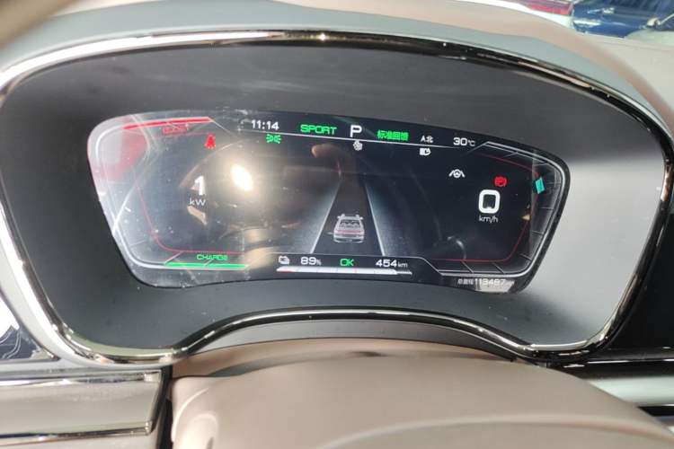 Used BYD Han 2021 EV Standard Range Luxury Model Instrument Cluster