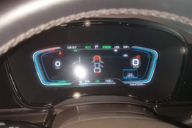 Used BYD Han 2021 EV Standard Range Luxury Model Instrument Cluster