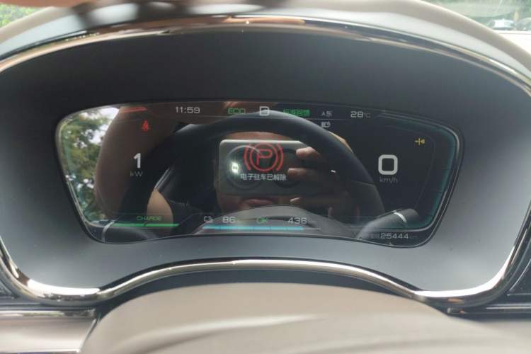 Used BYD Han 2021 EV Standard Range Luxury Model Instrument Cluster