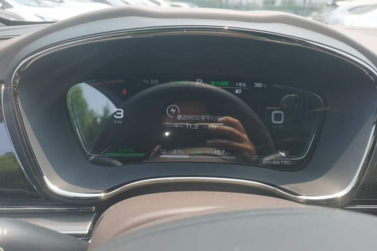 Used BYD Han 2021 EV Standard Range Luxury Model Instrument Cluster