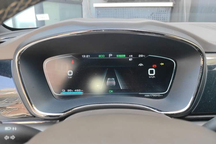 Used BYD Han 2021 EV Standard Range Luxury Model Instrument Cluster