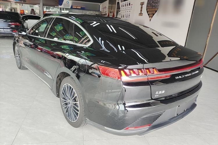 Used BYD Han 2021 EV Standard Range Luxury Model Rear Left 45 Deg