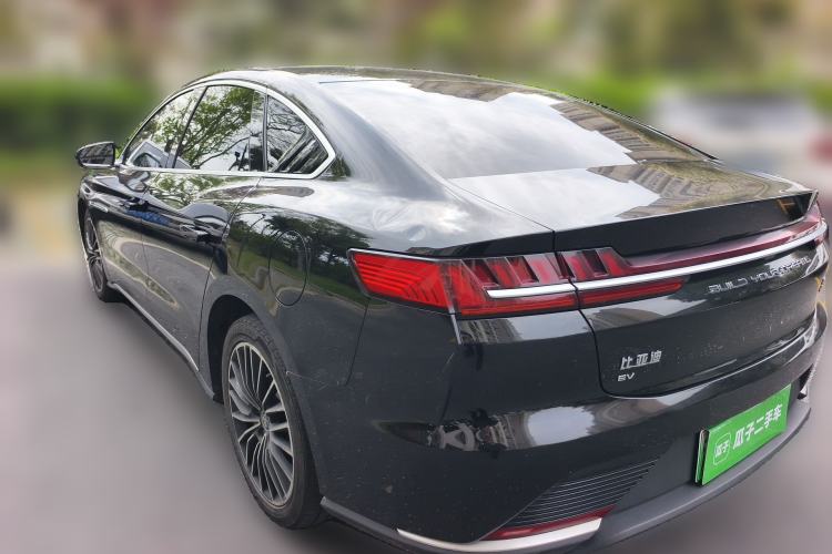 Used BYD Han 2021 EV Standard Range Luxury Model Rear Left 45 Deg