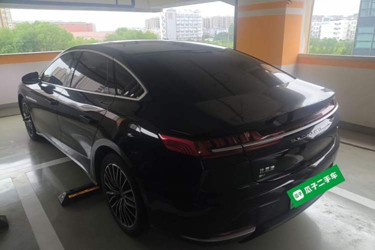 Used BYD Han 2021 EV Standard Range Luxury Model Rear Left 45 Deg