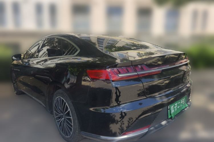 Used BYD Han 2021 EV Standard Range Luxury Model Rear Left 45 Deg