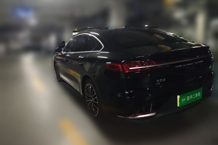Used BYD Han 2021 EV Standard Range Luxury Model Rear Left 45 Deg