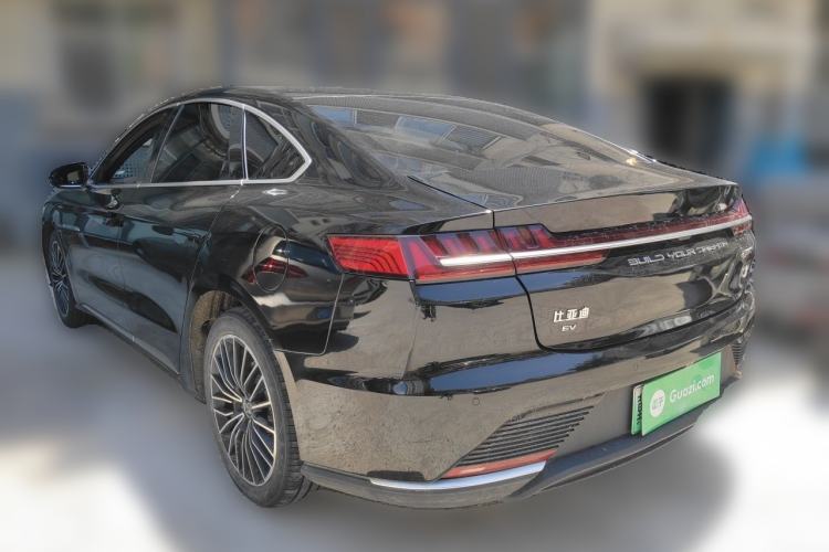 Used BYD Han 2021 EV Standard Range Luxury Model Rear Left 45 Deg