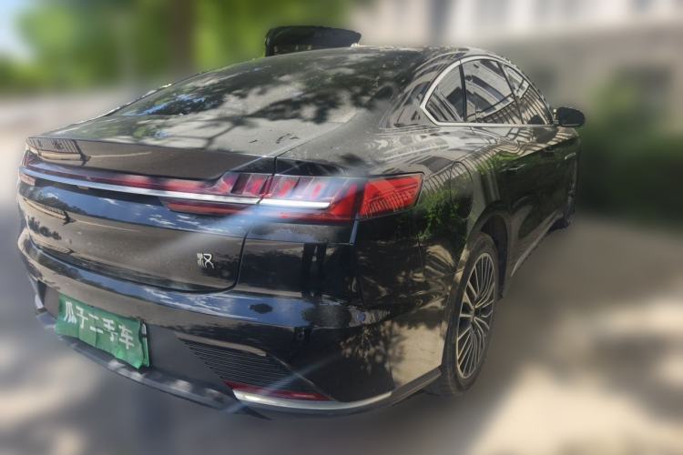 Used BYD Han 2021 EV Standard Range Luxury Model Rear Right 45 Deg