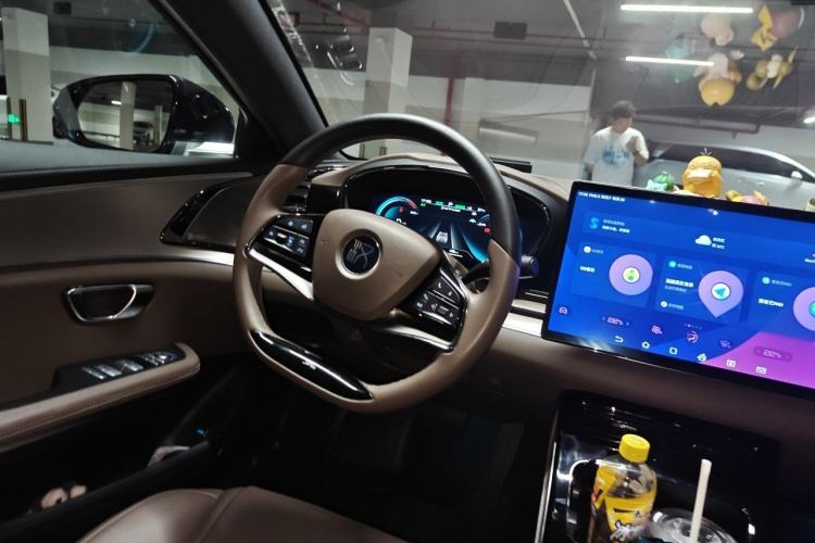 Used BYD Han 2021 EV Standard Range Luxury Model Steering Wheel