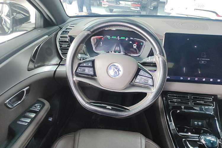 Used BYD Han 2021 EV Standard Range Luxury Model Steering Wheel