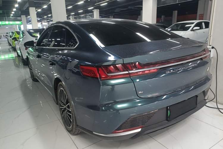 Used BYD Han 2021 EV Standard Range Luxury Model Rear Left 45 Deg