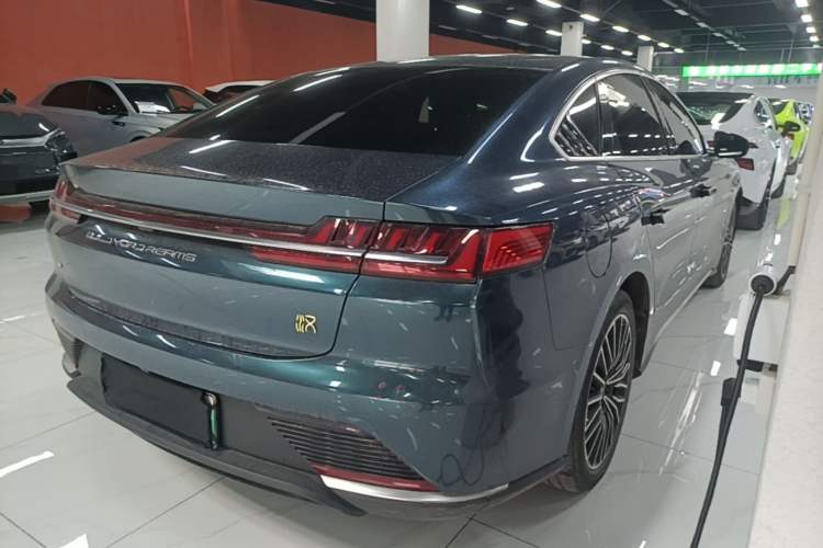 Used BYD Han 2021 EV Standard Range Luxury Model Rear Right 45 Deg