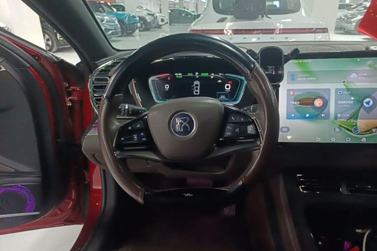 Used BYD Han 2021 EV Standard Range Luxury Model Steering Wheel