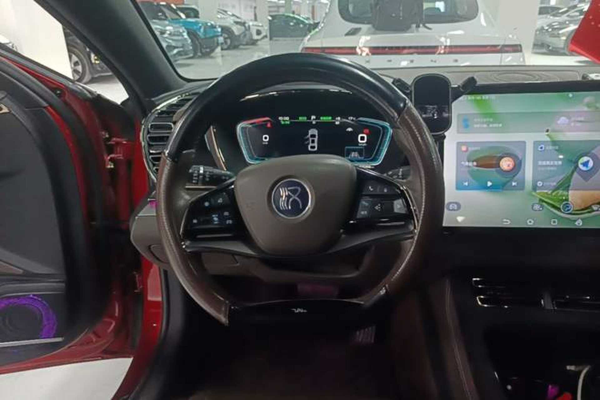 Used BYD Han 2021 EV Standard Range Luxury Model Steering Wheel