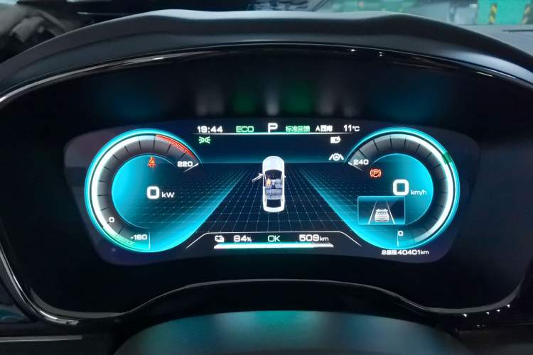 Used BYD Han 2021 EV Standard Range Luxury Model Instrument Cluster