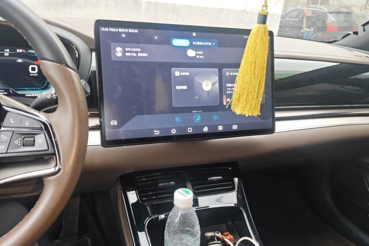 Used BYD Han 2021 EV Standard Range Luxury Model Audio And AC Panel