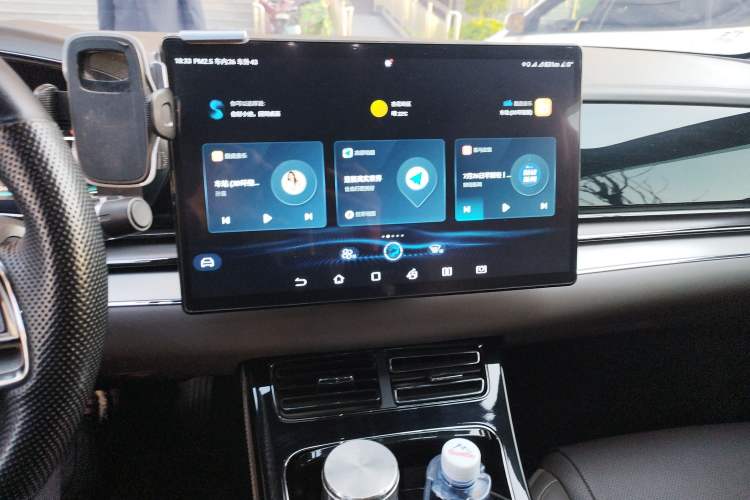 Used BYD Han 2021 EV Standard Range Luxury Model Audio And AC Panel