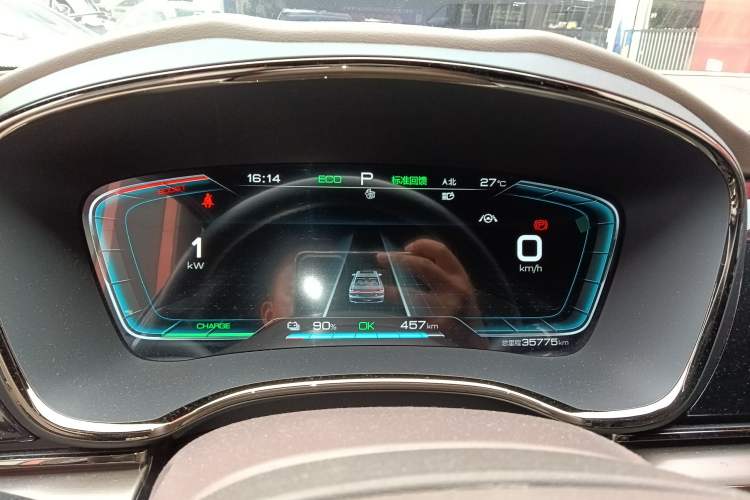 Used BYD Han 2021 EV Standard Range Luxury Model Instrument Cluster