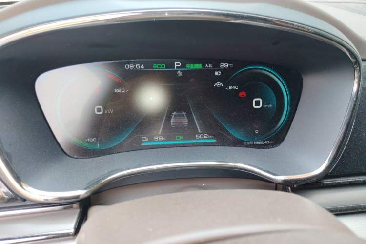Used BYD Han 2021 EV Standard Range Luxury Model Instrument Cluster