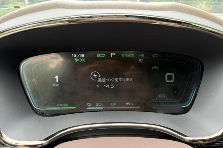 Used BYD Han 2021 EV Standard Range Luxury Model Instrument Cluster