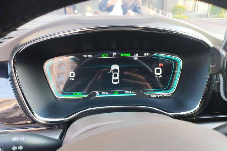 Used BYD Han 2021 EV Standard Range Luxury Model Instrument Cluster