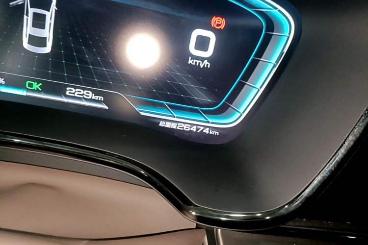 Used BYD Han 2021 EV Standard Range Luxury Model Instrument Cluster