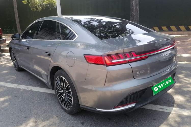 Used BYD Han 2021 EV Standard Range Luxury Model Rear Left 45 Deg