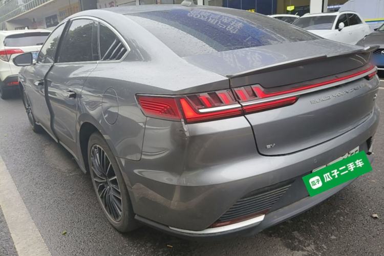 Used BYD Han 2021 EV Standard Range Luxury Model Rear Left 45 Deg