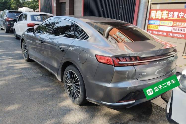 Used BYD Han 2021 EV Standard Range Luxury Model Rear Left 45 Deg