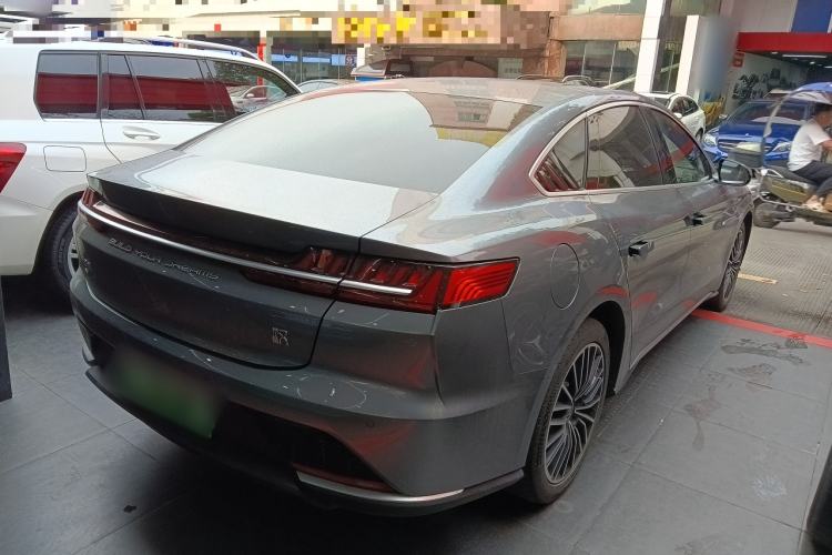 Used BYD Han 2021 EV Standard Range Luxury Model Rear Right 45 Deg