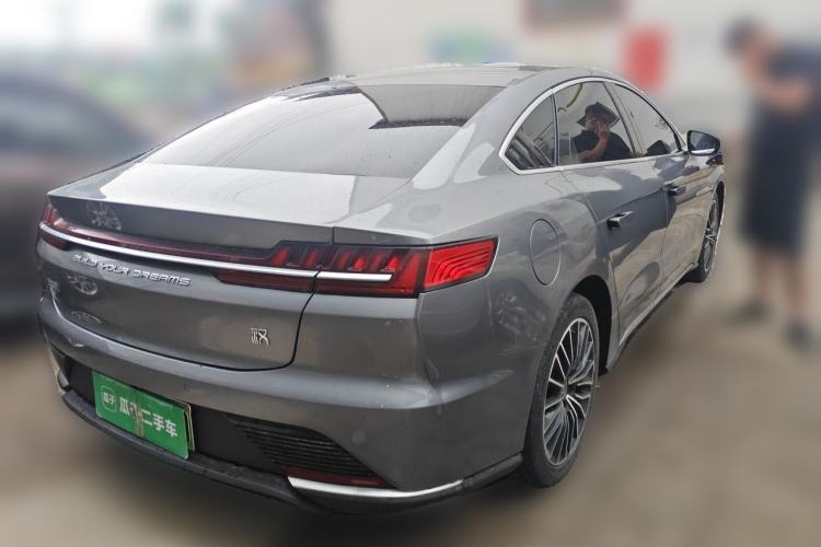 Used BYD Han 2021 EV Standard Range Luxury Model Rear Right 45 Deg