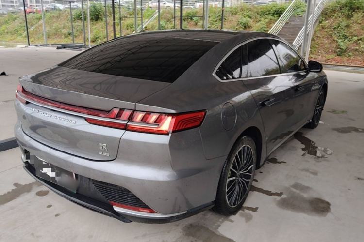 Used BYD Han 2021 EV Standard Range Luxury Model Rear Right 45 Deg