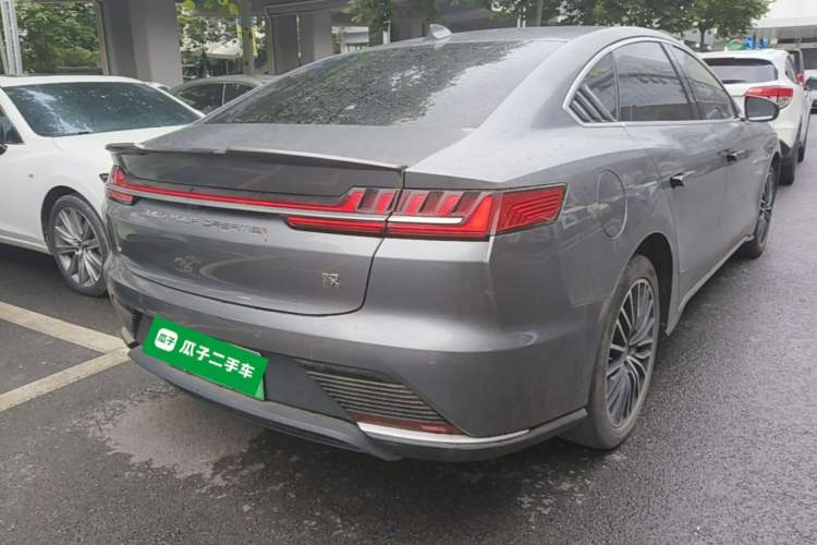Used BYD Han 2021 EV Standard Range Luxury Model Rear Right 45 Deg