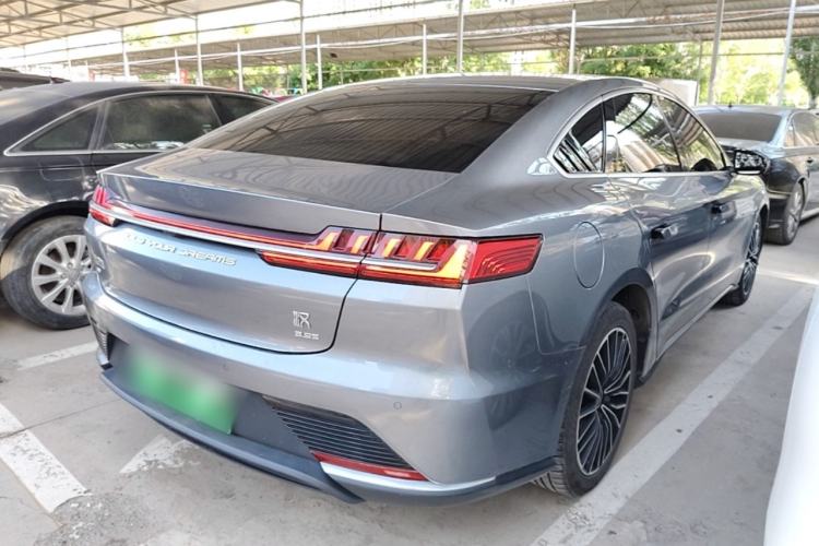 Used BYD Han 2021 EV Standard Range Luxury Model Rear Right 45 Deg