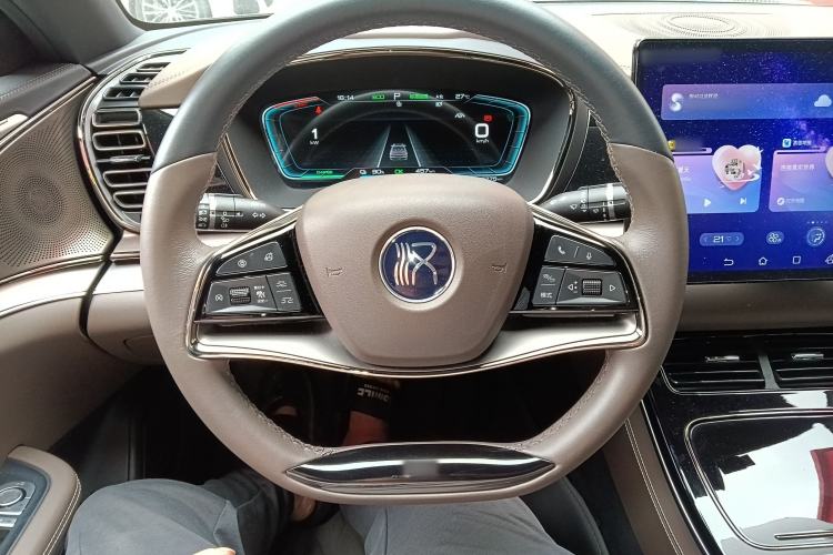 Used BYD Han 2021 EV Standard Range Luxury Model Steering Wheel