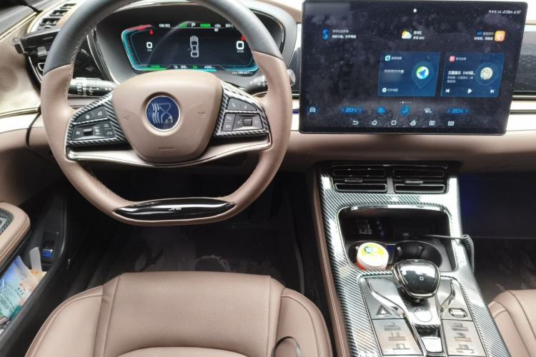 Used BYD Han 2021 EV Standard Range Luxury Model Steering Wheel